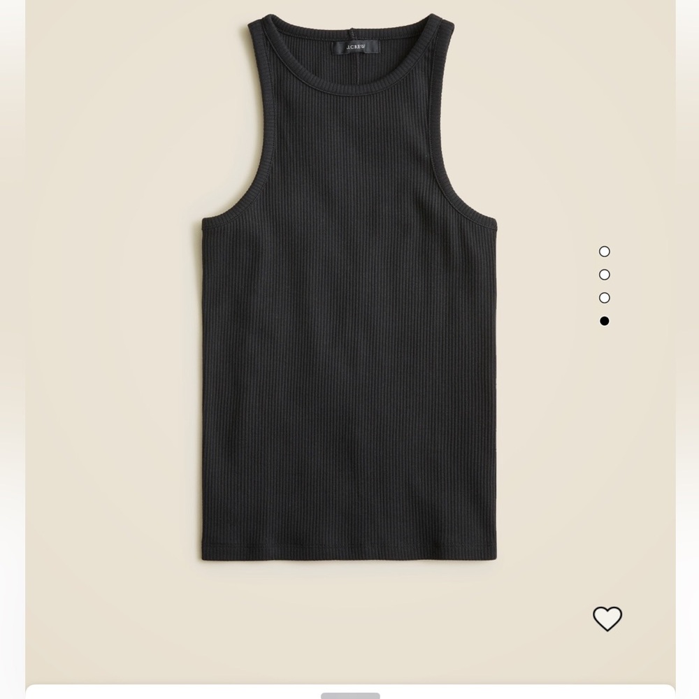 J Crew Ribbed Rank Top - Picture 2 of 6